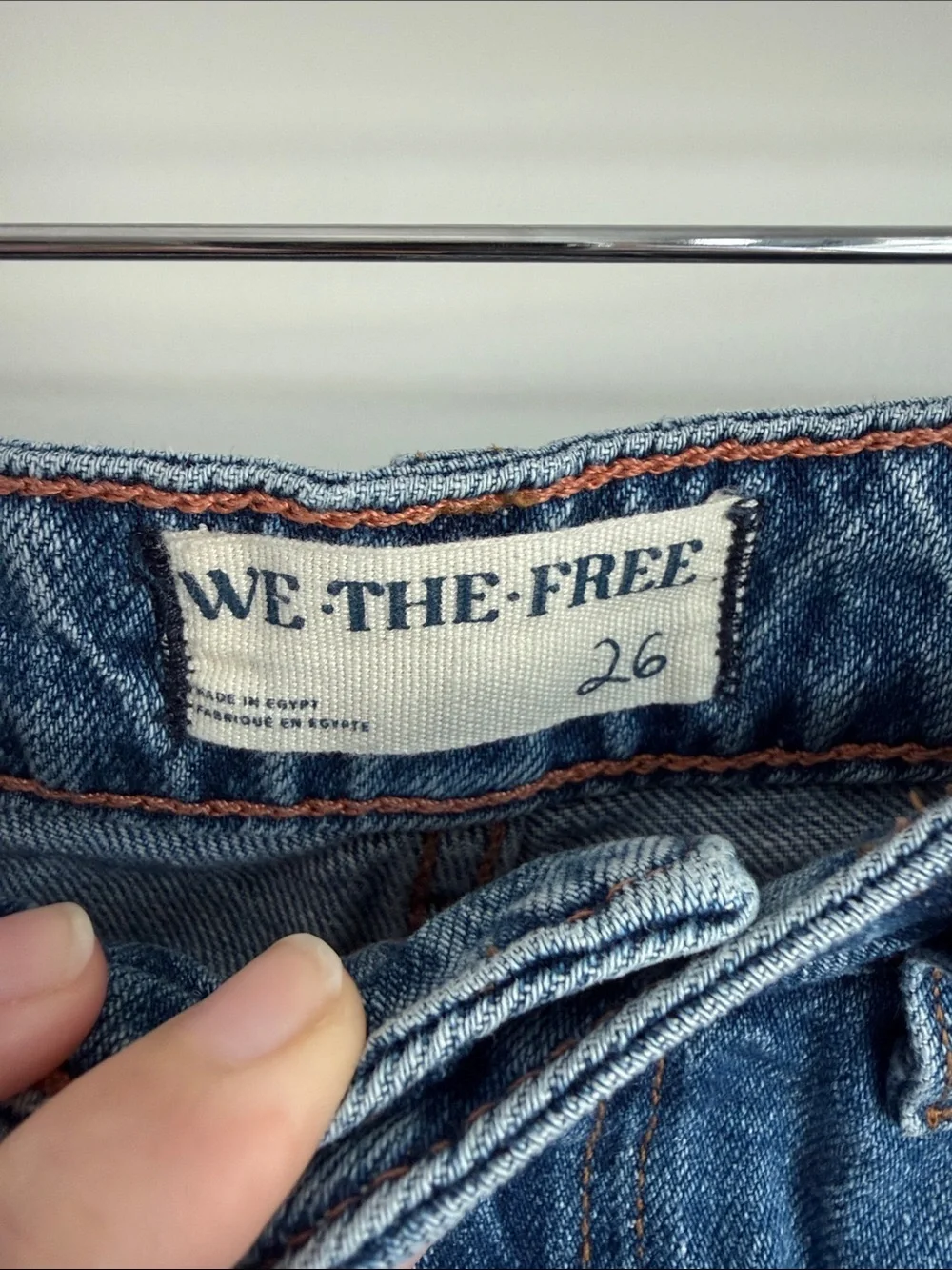 FREE PEOPLE The Pacifica High Rise Slim Straight Leg Jeans